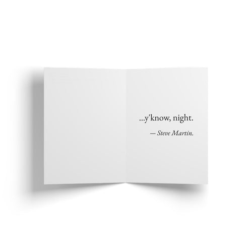 a day without sunshine. — valentine's day — still here co. — greeting card