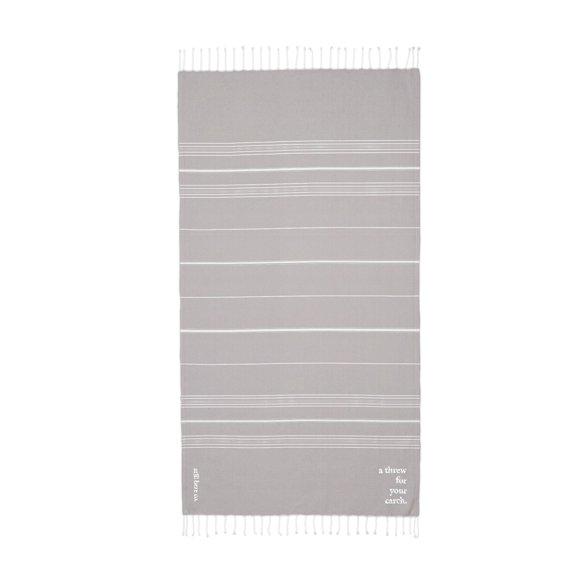 carch threw. — home gift — still here co. — cotton throw blanket