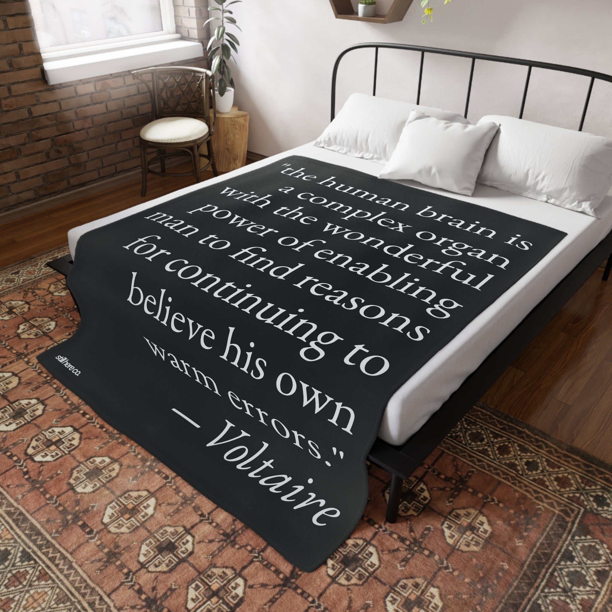 warm errors. — home gift — still here co. — plush fleece blanket