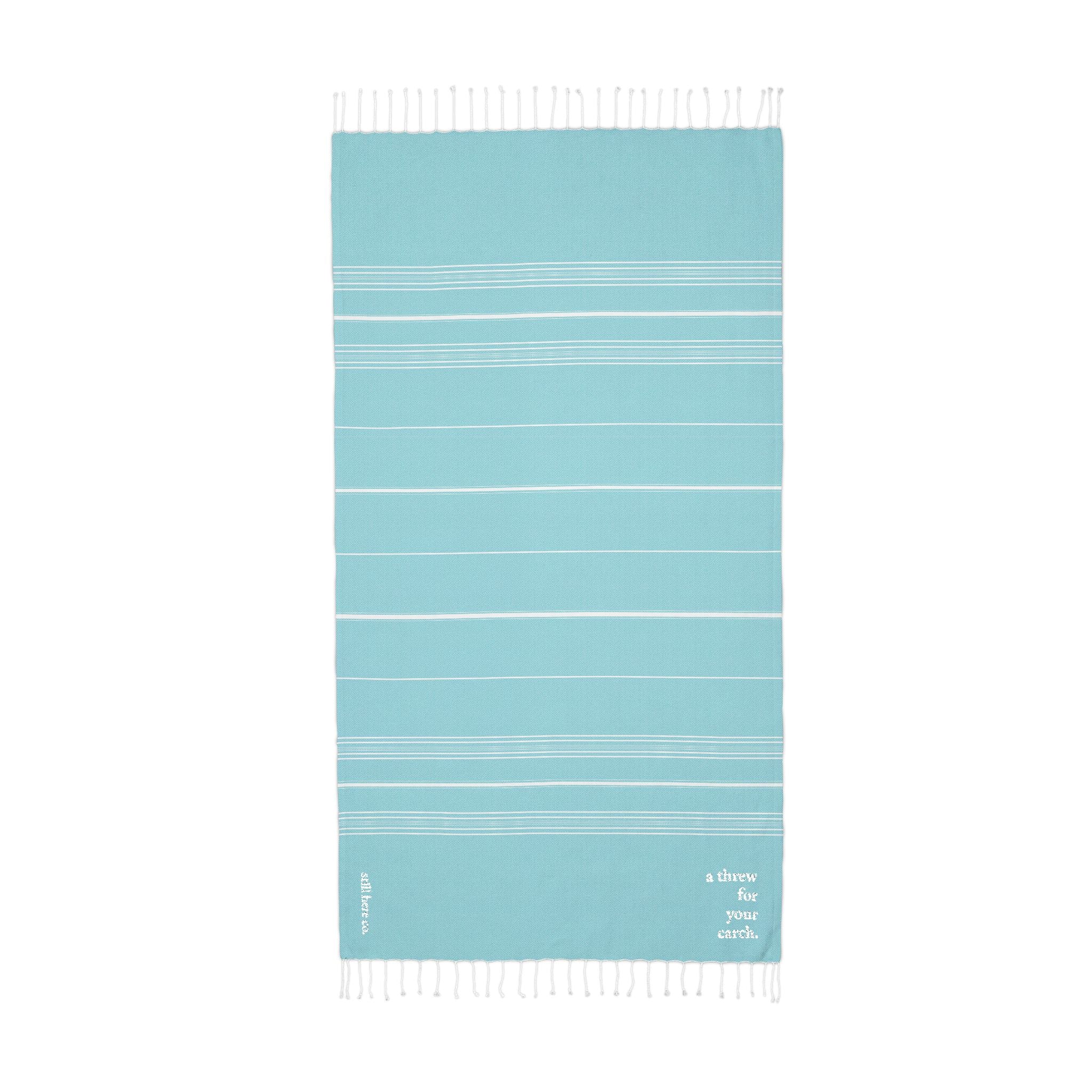 carch threw. — home gift — still here co. — cotton throw blanket