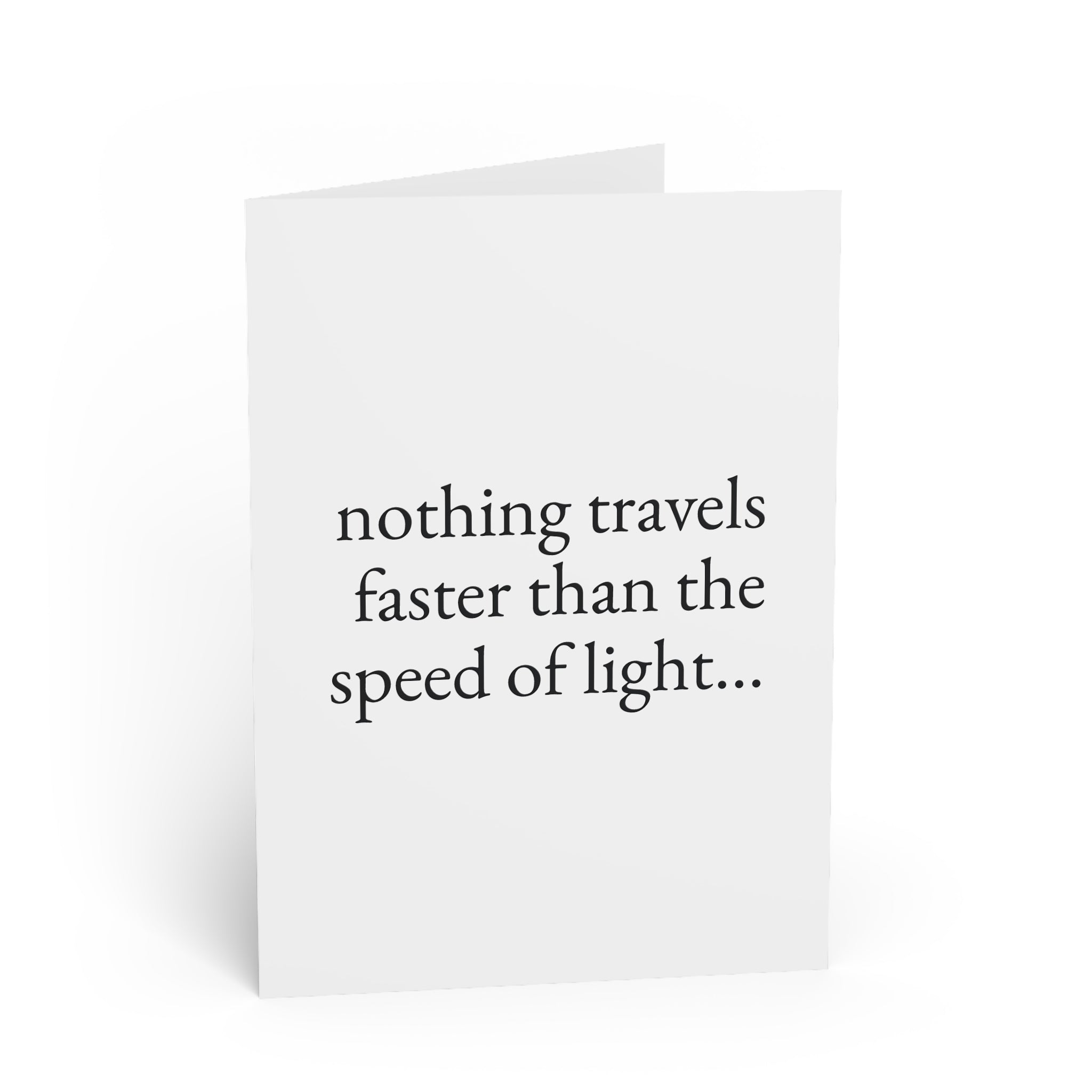 bad news. — bad news — still here co. — greeting card